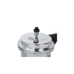 Saral Aluminum Pressure Cooker 5L - Silver,
