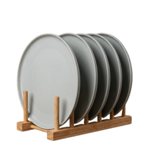 6 Pcs Yb 10-7 white Ceramic Plate 10 inch