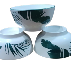 12 Pcs 7777 Floral Ceramic bowl 5.5 Inch
