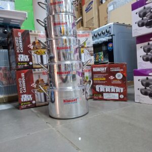 10 Pcs Redberry Stainless Steel Cookware Ksh 8,500