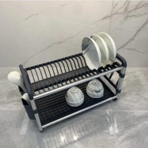 2 Tier Slick Modern Dish Rack