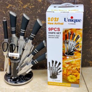 9 Pcs Unique Knives Set 2021 on Sale