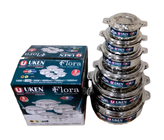 6 Pcs Uken Hotpots Ksh 5500 Available for Sale in Kenya call 0739719879
