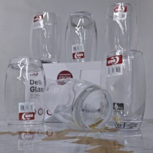 6 Pcs Deli Bulb Glass Tumbler 390 ml Ksh 900- Glassware in Kenya