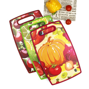 Flowered Fruit Chopping Board