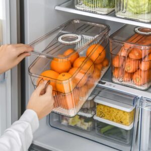 Fridge storage container with Lid and handle 3 litres. Kitchen storage