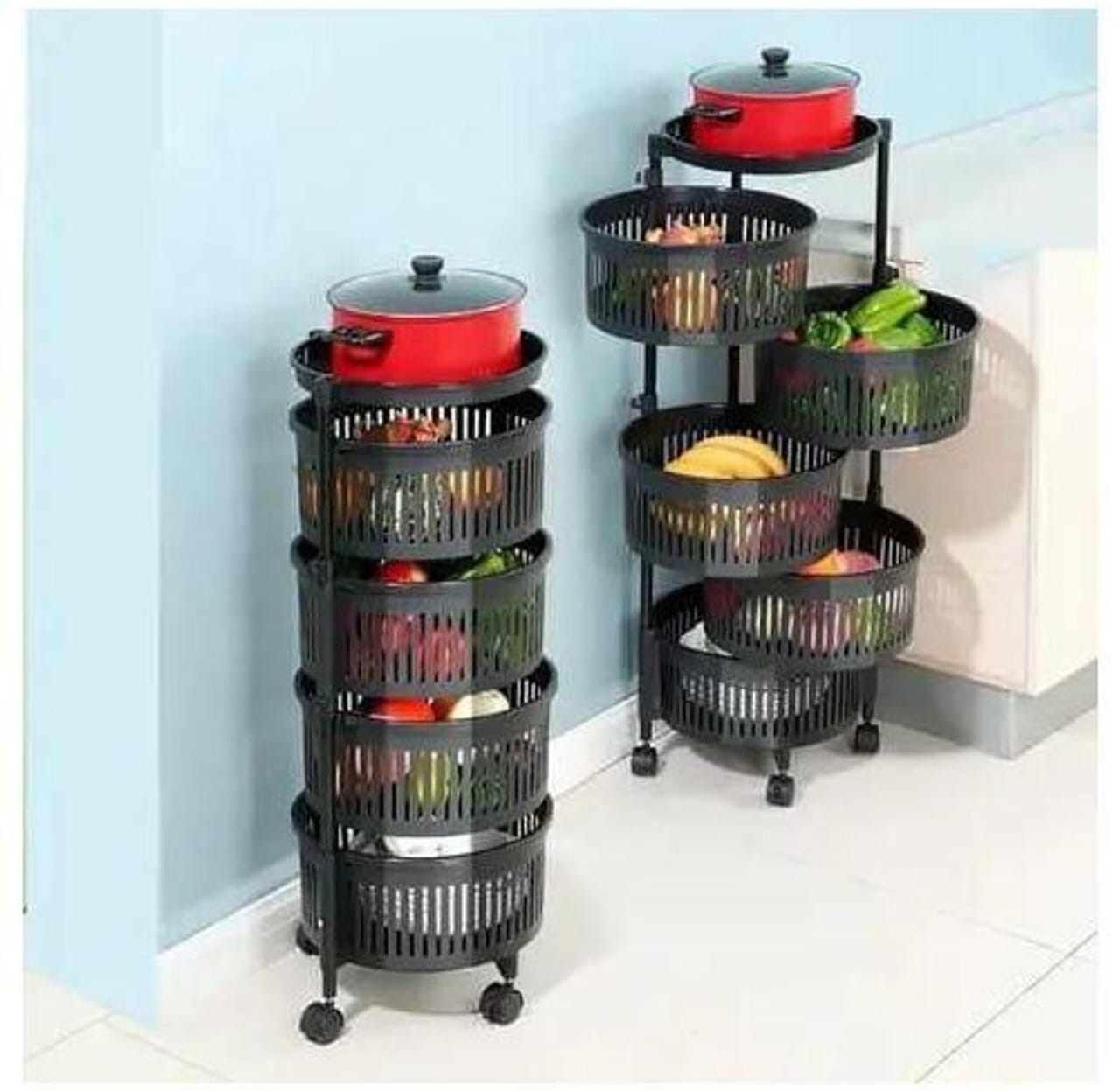 Plastic Fruit Rack Ksh 1500 With Wheels