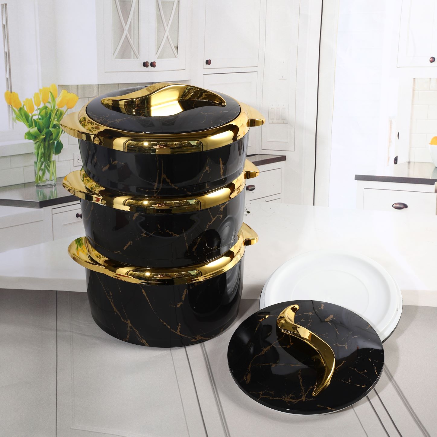 3 pcs Golden touch hotpot 3500