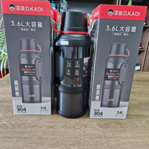 3.6 Litres Kadi Stainless Steel Vacuum Flask Ksh 3,500