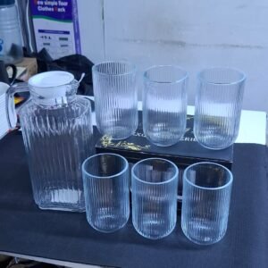7 Pcs Glass Water Set Ksh 1300