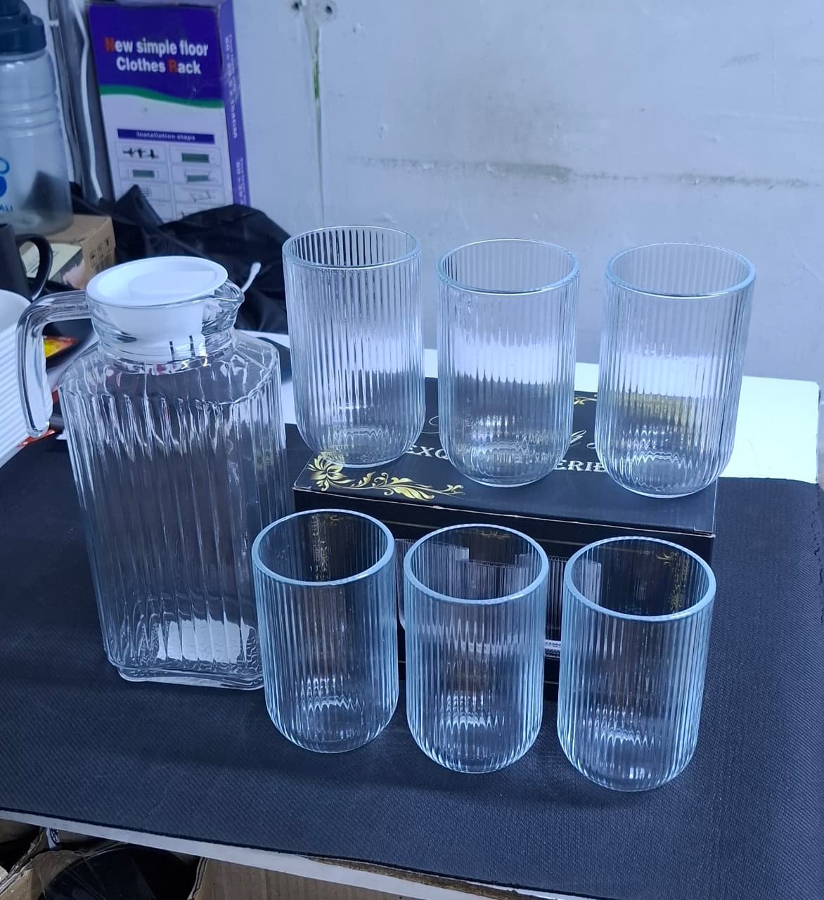 7 Pcs Glass Water Set Ksh 1300