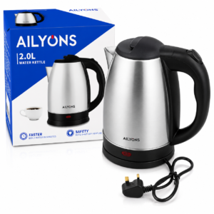 Ailyons 2.0L Stainless Steel Electric Kettle Ksh 1500