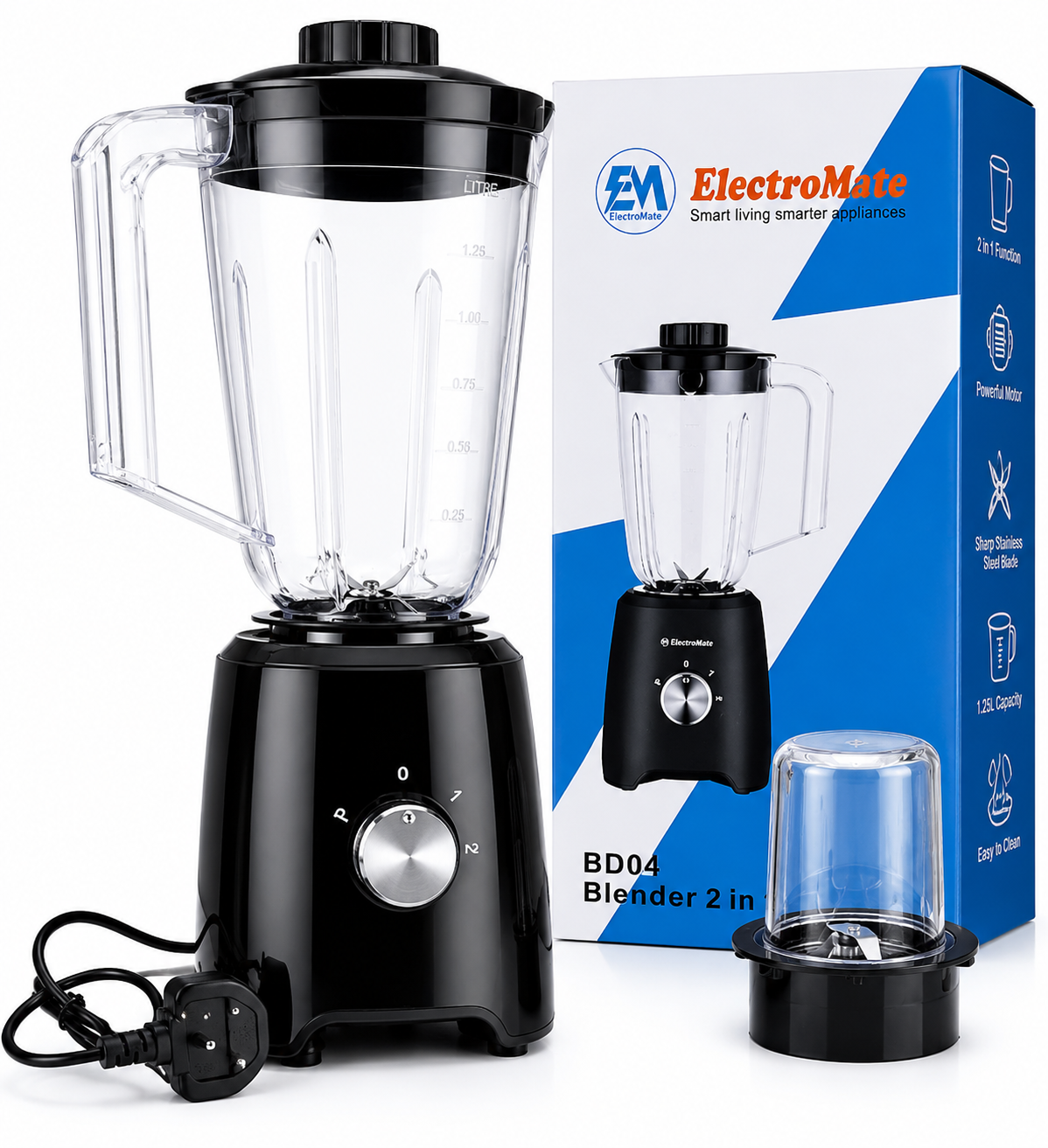 Electromate Blender 2 in 1