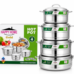 Happy Home Hotpot 4 Pcs