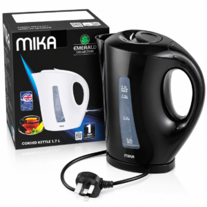 Mika Black Corded Kettle Ksh 2500