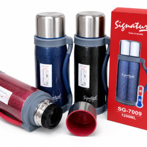 Signature 1200ml Stainless Steel Vacuum Flask with Handle