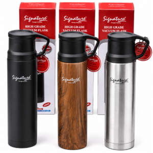Signature 1000ml Stainless Steel Vacuum Flask