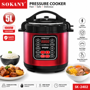 Sokany 5L Electric Pressure Cooker SK-2402